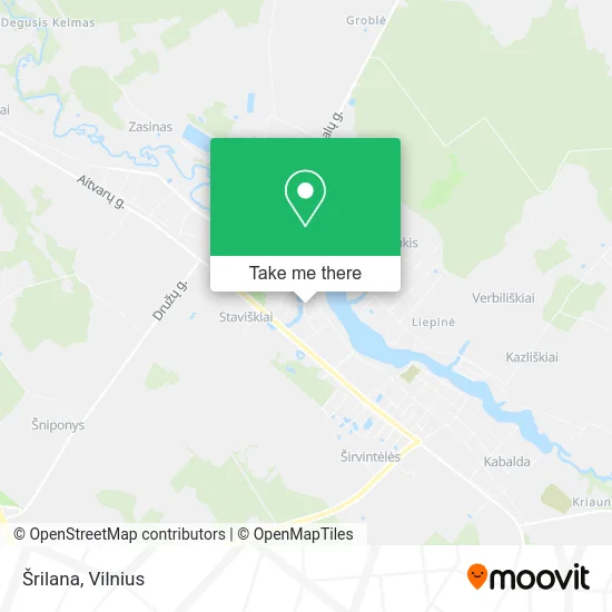 Карта Šrilana