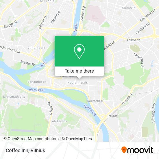 Карта Coffee Inn