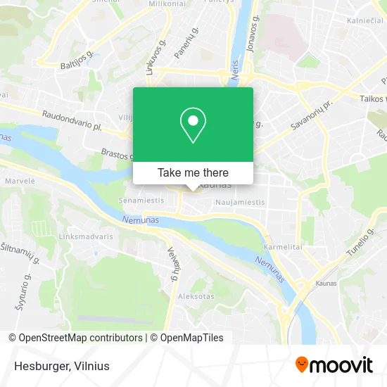 Карта Hesburger