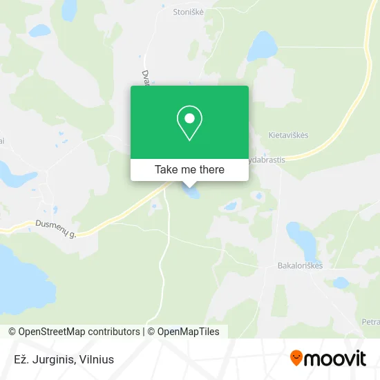 Карта Ež. Jurginis