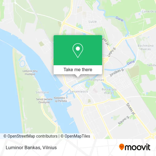 Карта Luminor Bankas