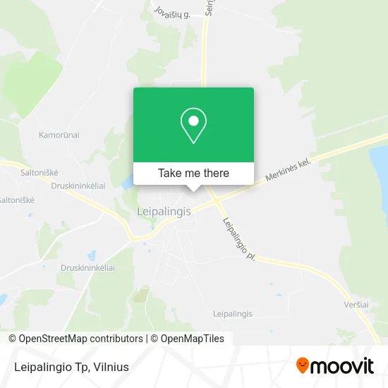 Карта Leipalingio Tp