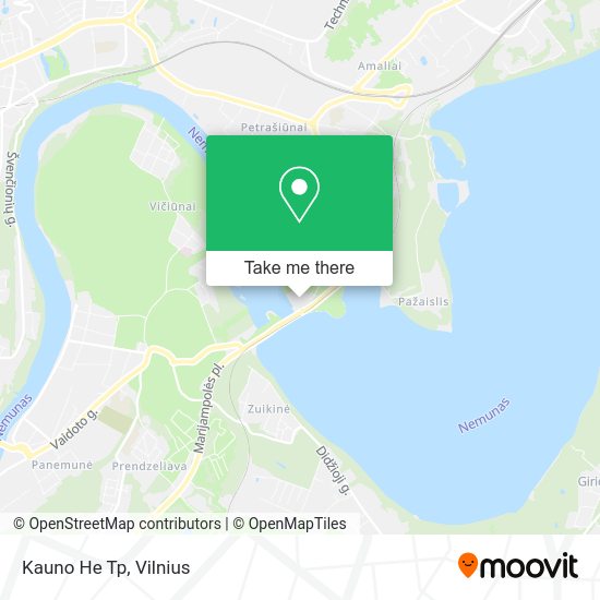 Карта Kauno He Tp