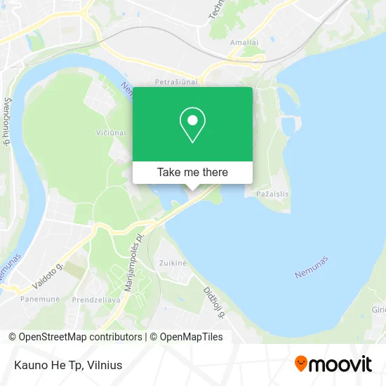 Карта Kauno He Tp