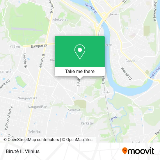 Карта Birutė II