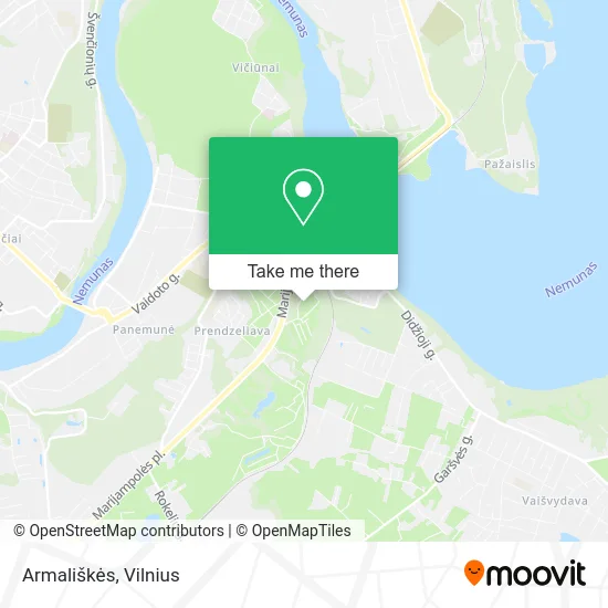 Карта Armališkės