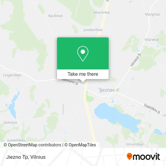 Карта Jiezno Tp