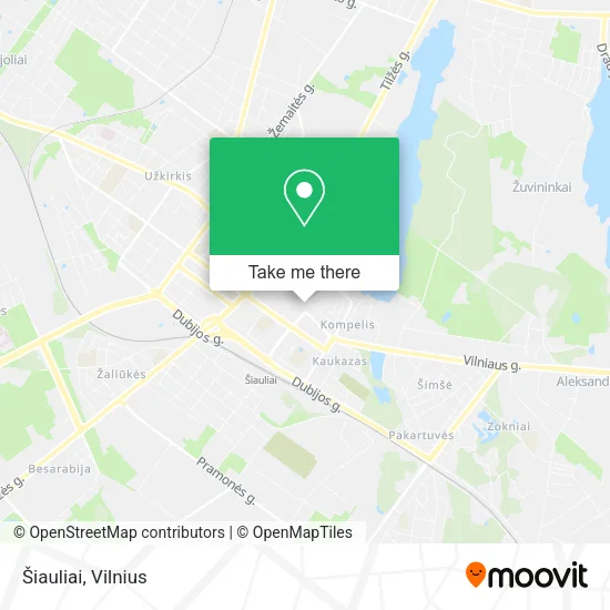 Карта Šiauliai