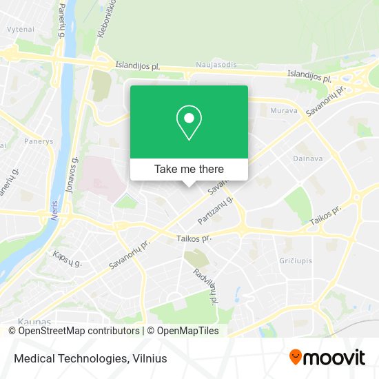 Карта Medical Technologies