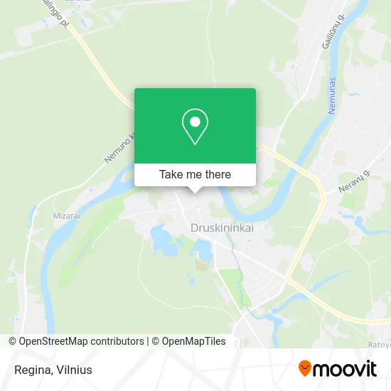 Карта Regina