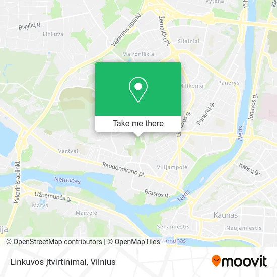 Linkuvos Įtvirtinimai map