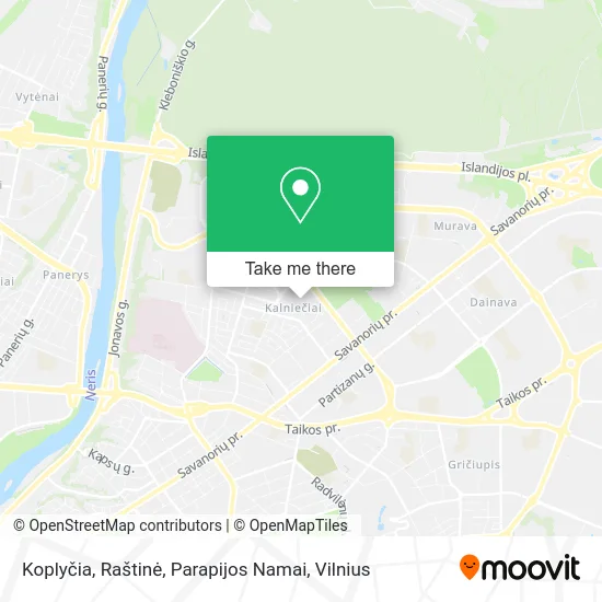 Карта Koplyčia, Raštinė, Parapijos Namai