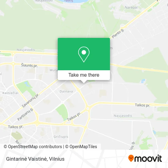 Карта Gintarinė Vaistinė