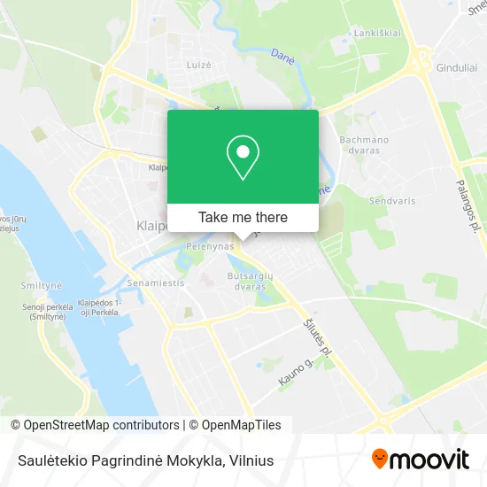 Saulėtekio Pagrindinė Mokykla map
