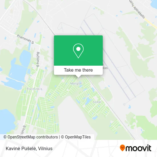 Карта Kavinė Pušelė