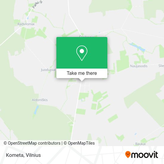 Карта Kometa