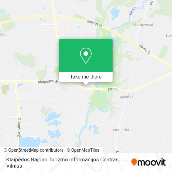 Карта Klaipėdos Rajono Turizmo Informacijos Centras