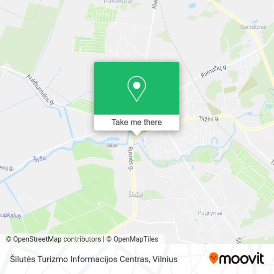 Карта Šilutės Turizmo Informacijos Centras