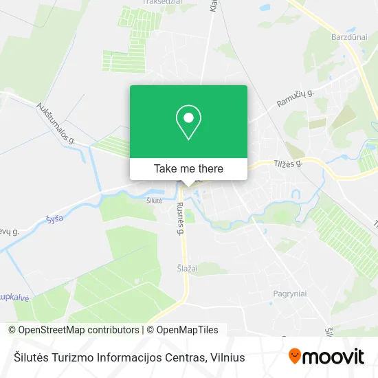 Карта Šilutės Turizmo Informacijos Centras