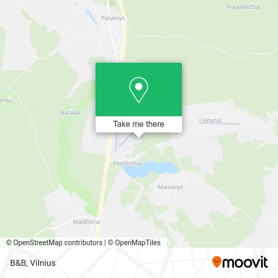 Карта B&B
