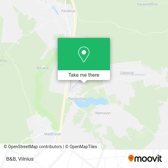 Карта B&B