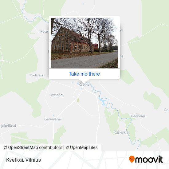 Карта Kvetkai
