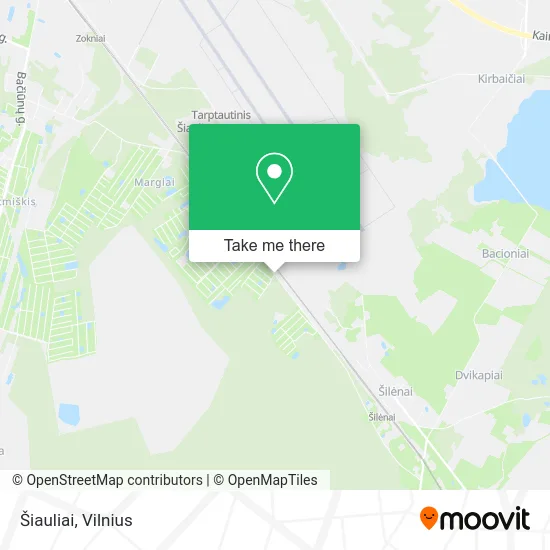 Карта Šiauliai