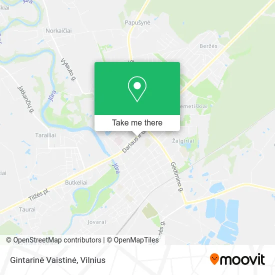 Карта Gintarinė Vaistinė