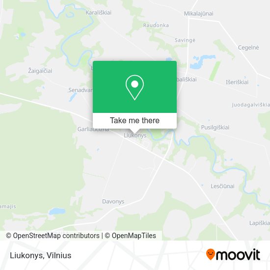 Карта Liukonys
