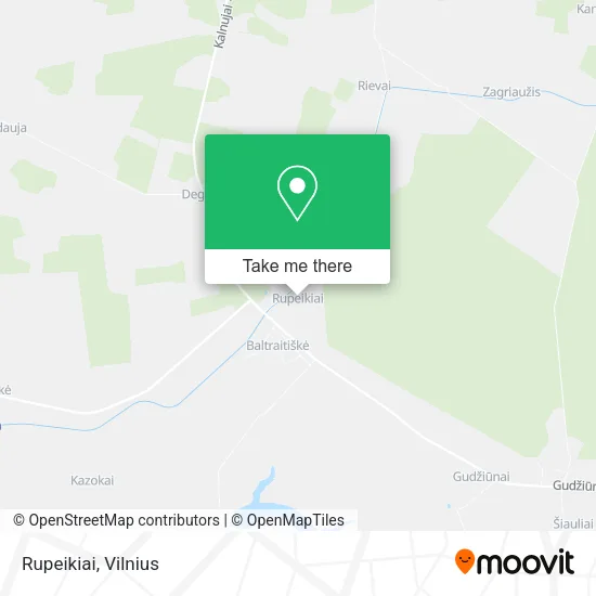 Карта Rupeikiai
