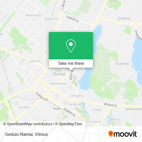 Карта Gedulo Namai