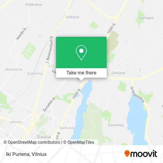 Карта Iki Puriena