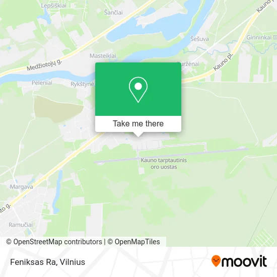 Карта Feniksas Ra