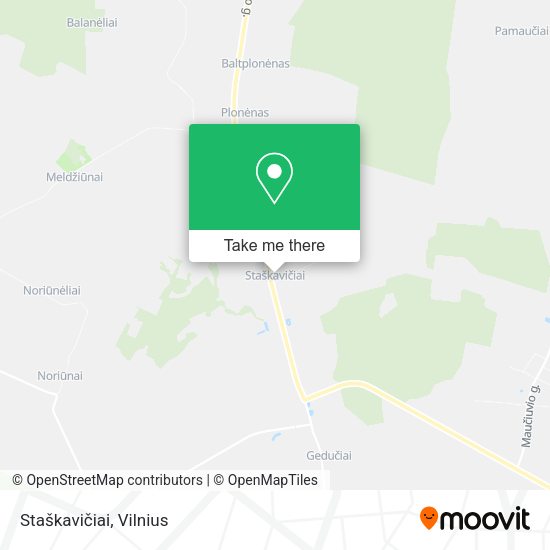 Карта Staškavičiai