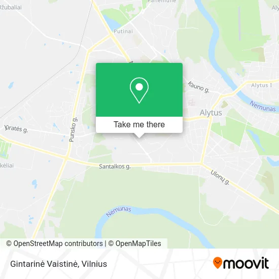 Карта Gintarinė Vaistinė