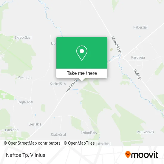 Карта Naftos Tp