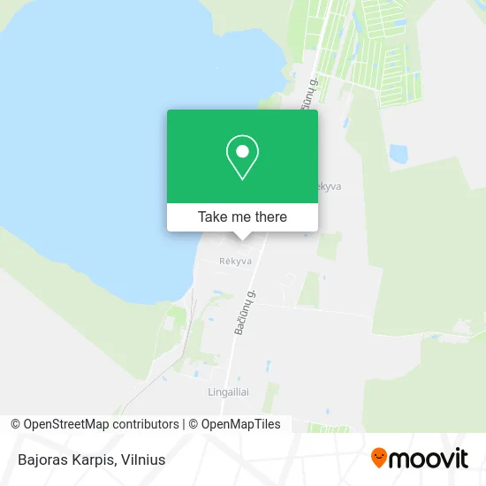 Карта Bajoras Karpis