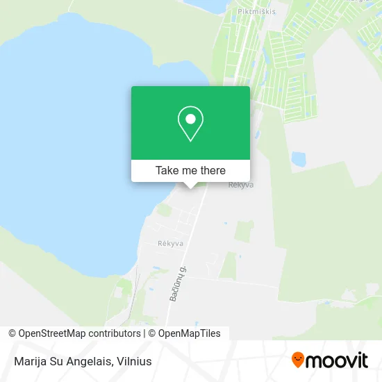 Карта Marija Su Angelais