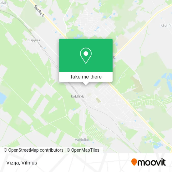 Карта Vizija
