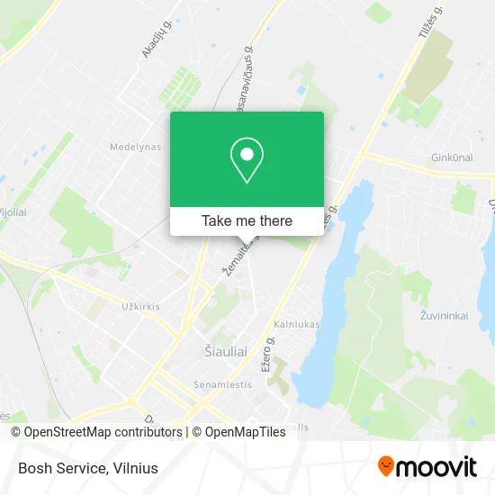 Карта Bosh Service