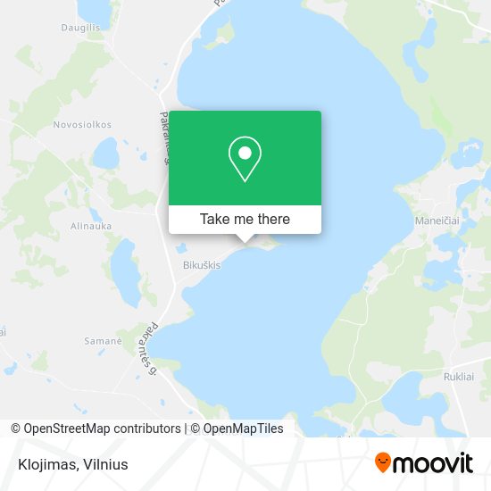 Карта Klojimas