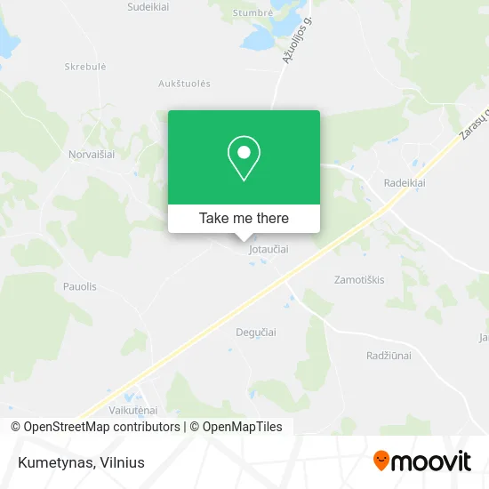 Карта Kumetynas