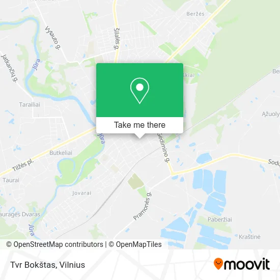 Карта Tvr Bokštas