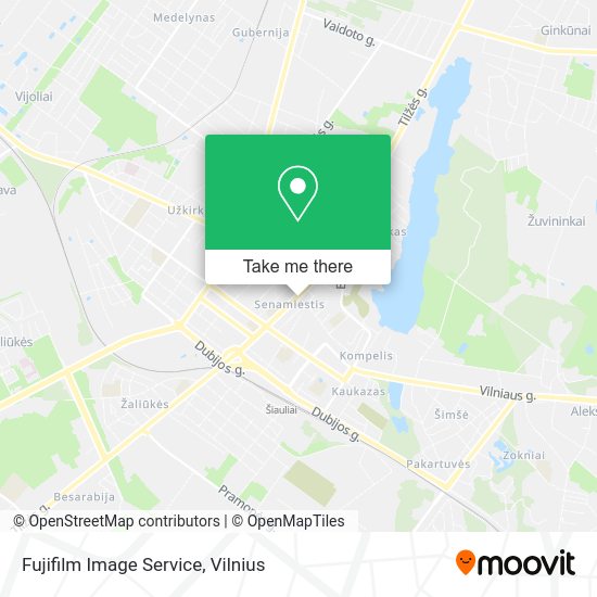 Карта Fujifilm Image Service
