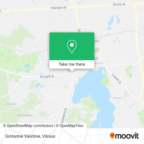 Карта Gintarinė Vaistinė