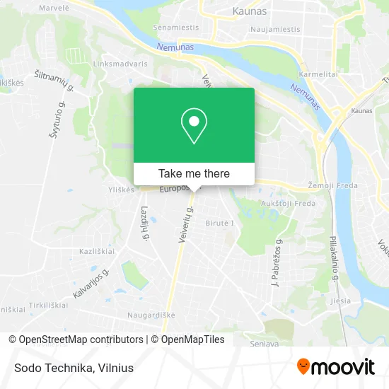 Карта Sodo Technika