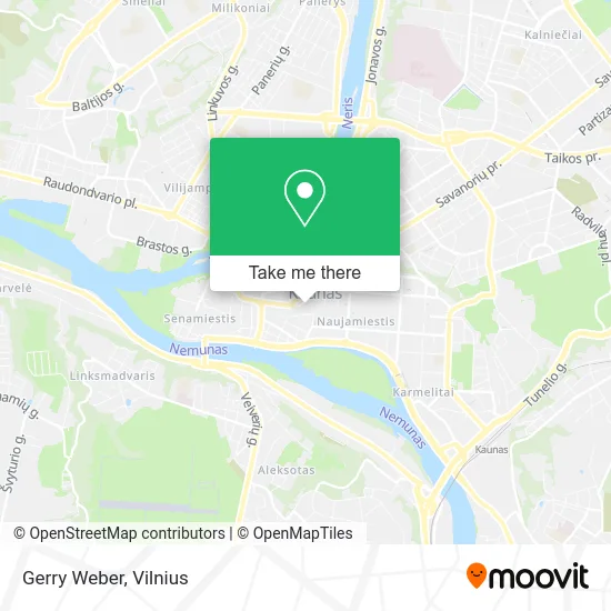 Карта Gerry Weber