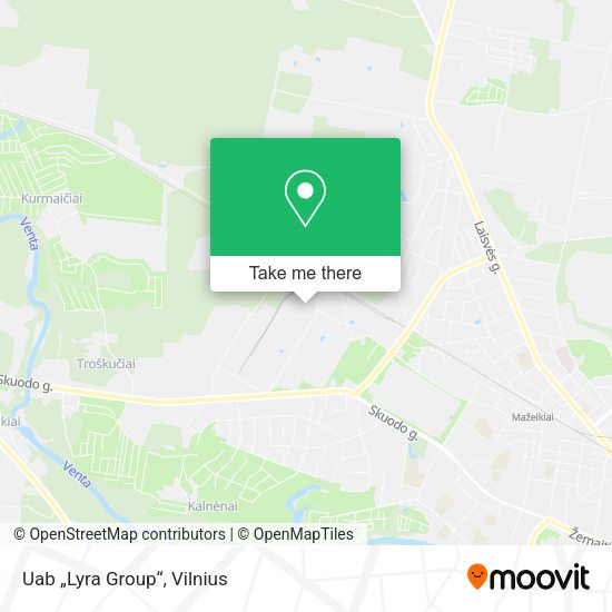 Карта Uab „Lyra Group“