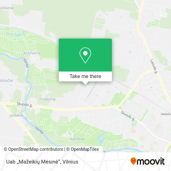 Карта Uab „Mažeikių Mėsinė“