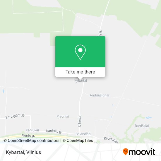 Карта Kybartai
